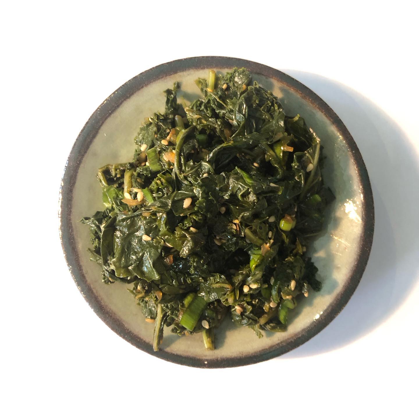 Koreaanse boerenkoolsalade